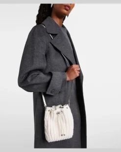 Bucket Bag Cinch Mini Weiß