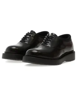 Bulky Derby-Schuhe - Schwarz