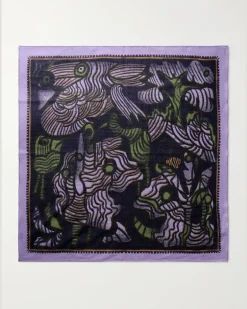 Bura Cotton Bandana Purple