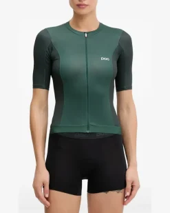 Cadence logo-print zip-up cycling jersey - Grün
