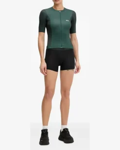 Cadence logo-print zip-up cycling jersey - Grün