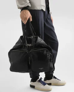 Calfskin Bag - Mann Rucksäcke Und Bauchtaschen Schwarz Black