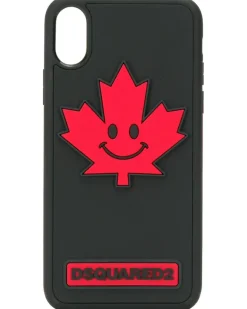 Canadiana' iPhone X-Hülle - Schwarz