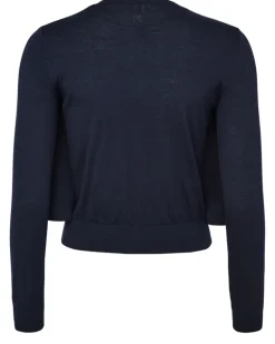 Cardigan aus Wolle Navy