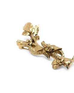 Cassandre floral-motif brooch - Gold