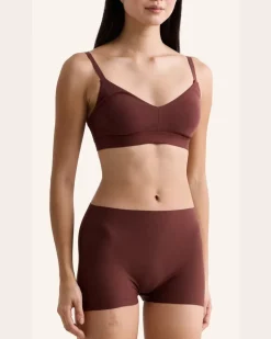 Casual Cotton Panty Aus Bio-Baumwolle - Nahtlose Kanten braun