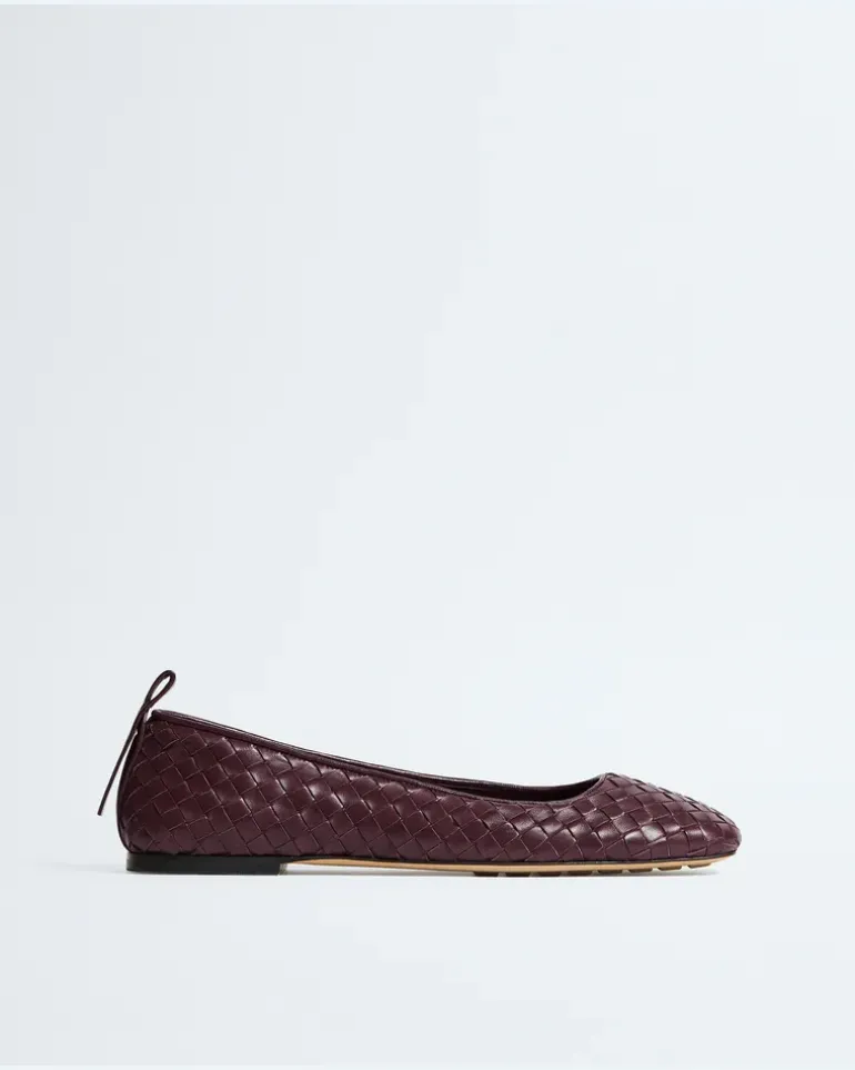 Charlotte Ballerinas-Bordeaux - Damen