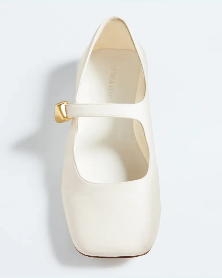 Charlotte Mary-Jane Ballerinas-Weiss - Damen