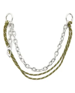 Charme an Kette und Seil - Charms und Schlüsselanhänger - Unisex - Silber
