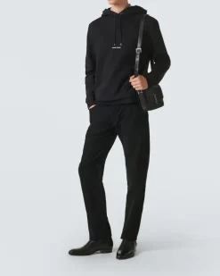 Chelsea Boots Wyatt aus Leder Schwarz
