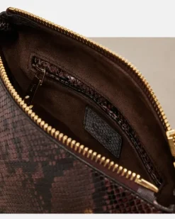 Chloé Henkeltasche Marcie Small aus Leder marcie Braun