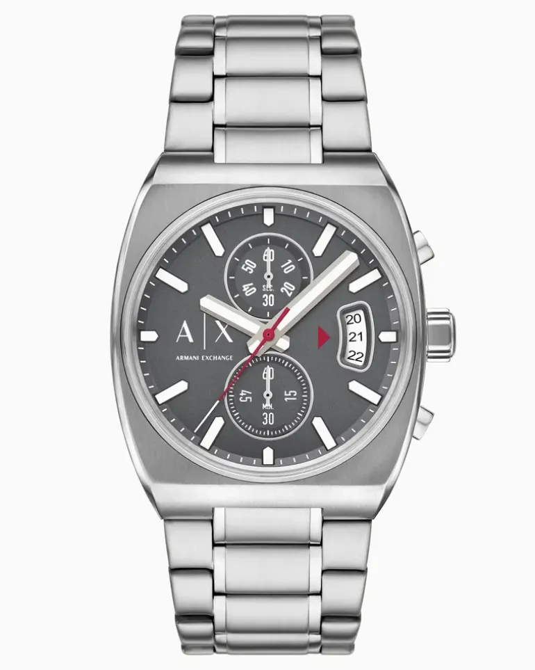 Chronograph aus Edelstahl Mehrfarbig