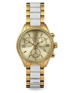 Classic Chronograph mit Kristallen 38mm - Gold