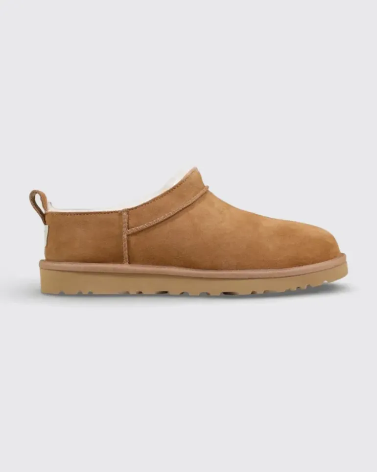 Classic Micro Wildleder-Stiefeletten Braun