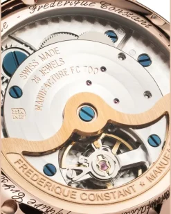 Classic Worldtimer Manufacture' Armbanduhr, 42mm - Weiß