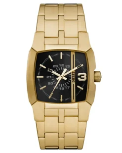 Cliffhanger Armbanduhr aus goldfarbenem Edelstahl - Uhren - Unisex -