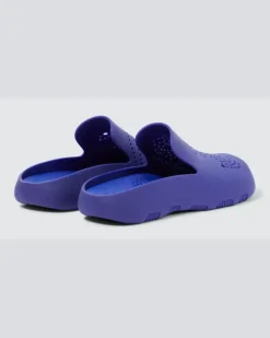 Clogs aus Gummi Blau