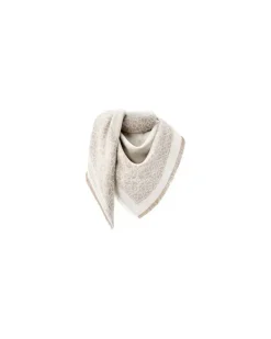 Cloudy Monogram Tuch Beige