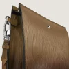 Clutch aus Corteccia-Sfumato-Leder - Sandfarben - Leder - MB220270 - Clutches