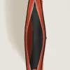 Clutch aus Sartorial Leder - Mandarine - Leder - MB221568 - Etuis