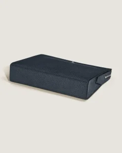 Clutch aus Sartorial Leder - Tweed-Blau - Leder - MB220428 - Clutches