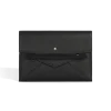 Clutch-Dokumentenmappe Montblanc Envelope - Schwarz - Leder - MB220215 - Dokumententaschen
