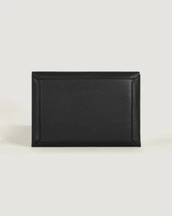 Clutch-Dokumentenmappe Montblanc Envelope - Schwarz - Leder - MB220215 - Dokumententaschen