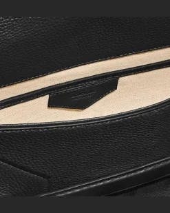 Clutch-Dokumentenmappe Montblanc Envelope - Schwarz - Leder - MB220215 - Dokumententaschen