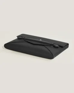 Clutch-Dokumentenmappe Montblanc Envelope - Schwarz - Leder - MB220215 - Dokumententaschen