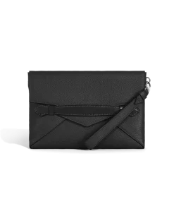 Clutch Montblanc Envelope - Schwarz - Leder - MB222367 - Clutches