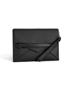 Clutch Montblanc Envelope - Schwarz - Leder - MB222367 - Clutches