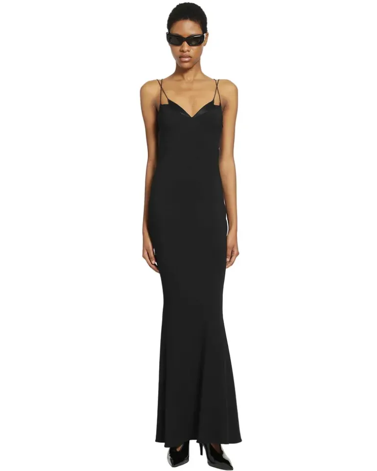 Cocktail Slip Dress Black