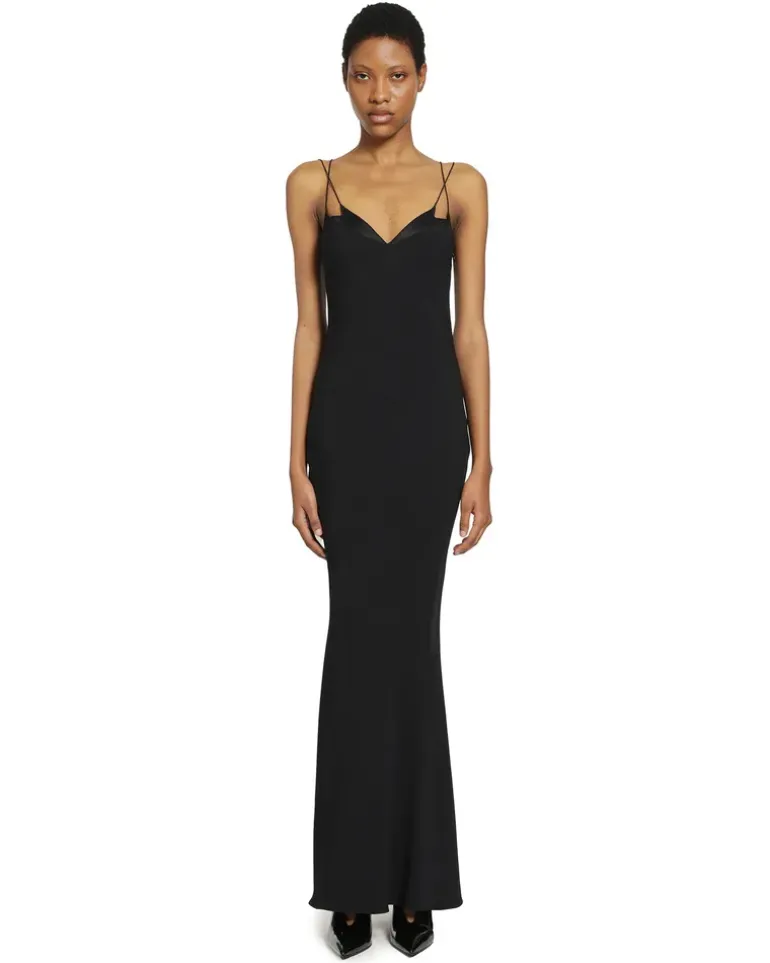 Cocktail Slip Dress Black