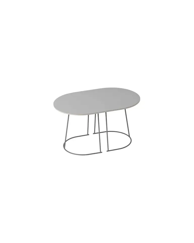 Couchtisch Airy - Grau - Press-Spanplatte - Designer Cecilie Manz