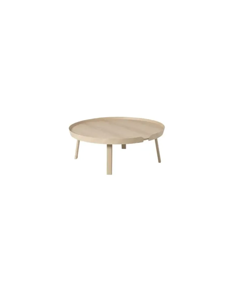 Couchtisch Around - Holz natur - getönte Esche - Designer Thomas Bentzen