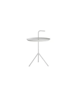Couchtisch Don't Leave Me - Weiß - lackierter Stahl - Designer Thomas Bentzen