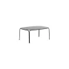Couchtisch HiRay - Schwarz - bemalter galvanisierter Stahl - Designer Ludovica & Roberto Palomba