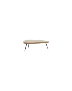 Couchtisch i Maestri - Holz natur - massive Eiche - Designer Charlotte Perriand