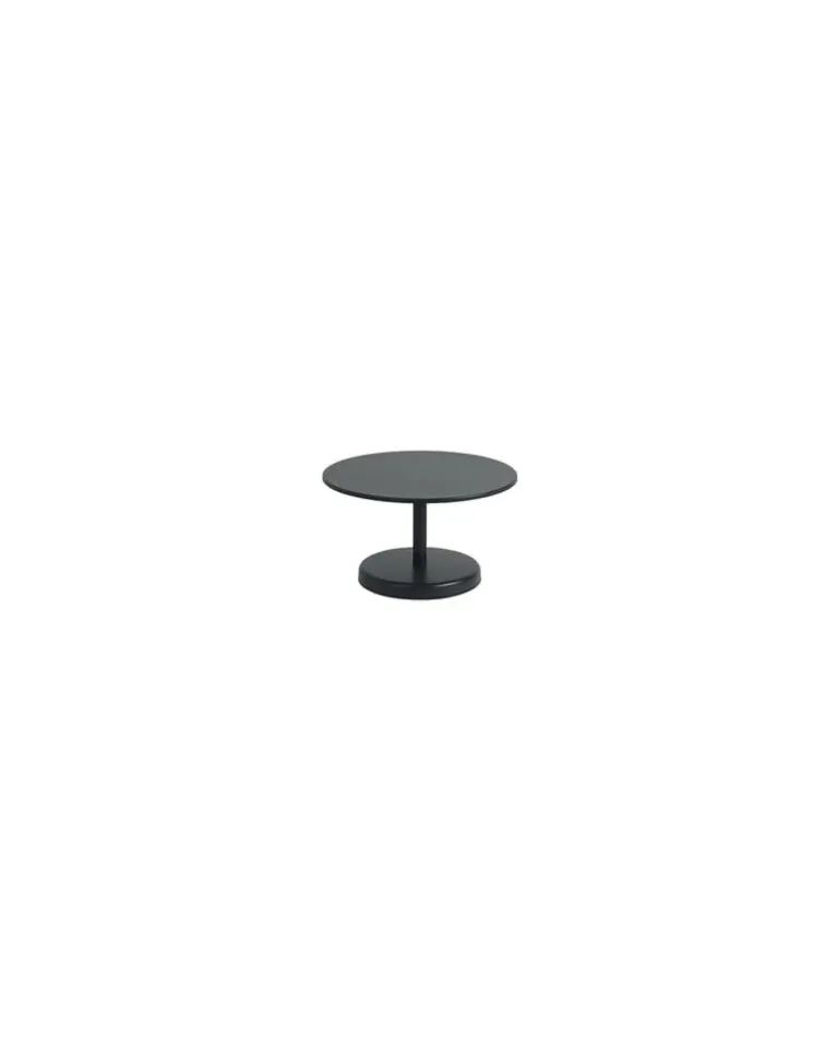 Couchtisch Linear - Schwarz - Stahl - Designer Thomas Bentzen