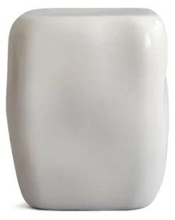 Couchtisch mit Lasur (45cm x 30,5cm) - Nude