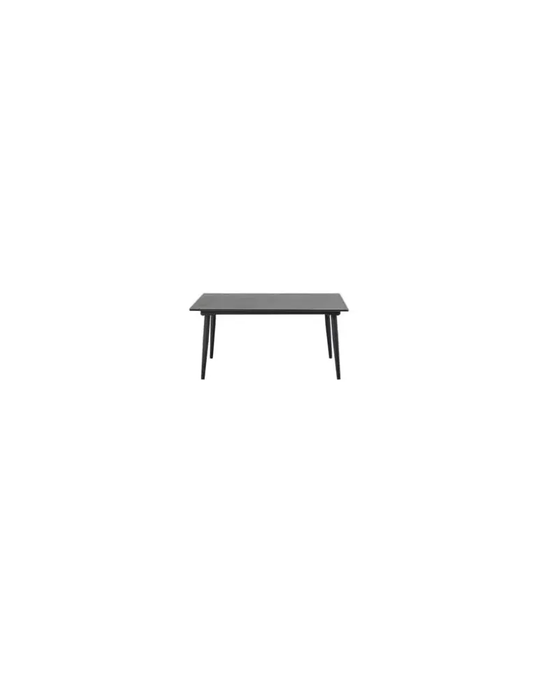 Couchtisch Pavone - Schwarz - Thermolackiertes Metall
