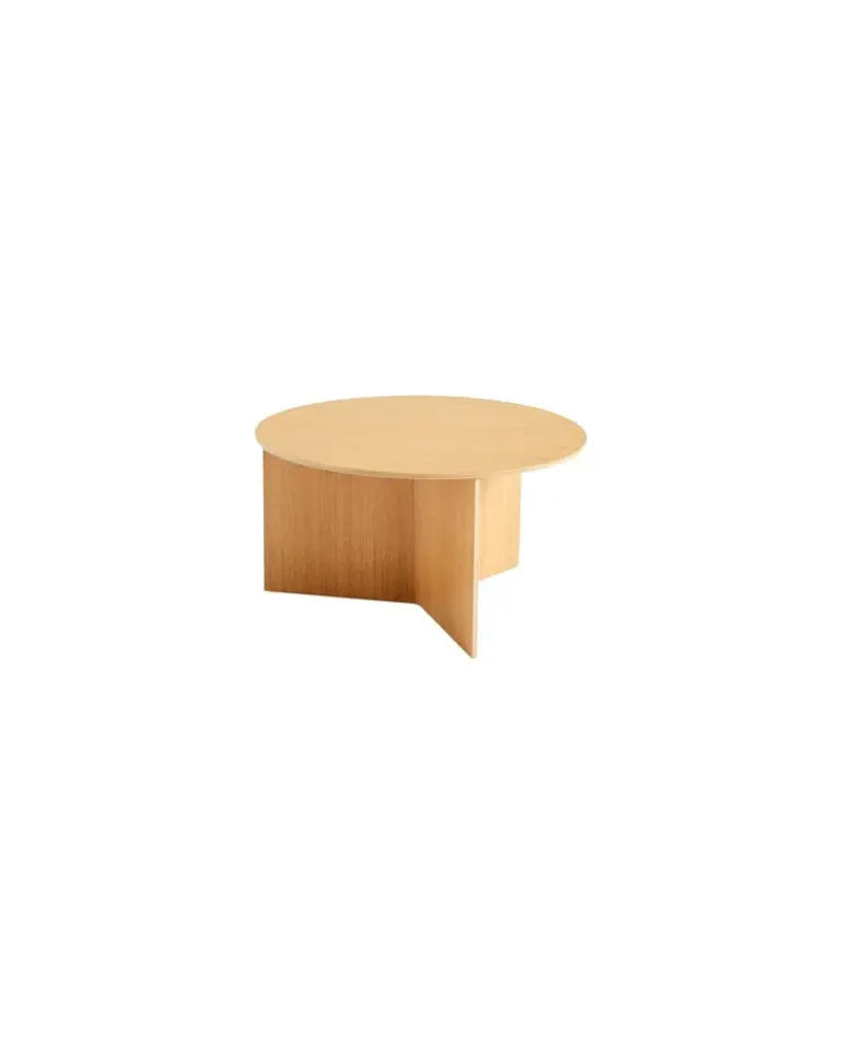 Couchtisch Slit - Holz natur - Eichenfurnier - Designer Hay Studio