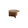 Couchtisch Slit - Holz natur - Nussbaumfurnier - Designer Hay Studio