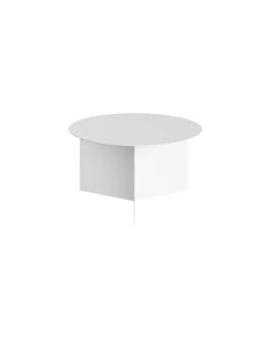 Couchtisch Slit - Weiß - Epoxid-lackierter Stahl - Designer Hay Studio
