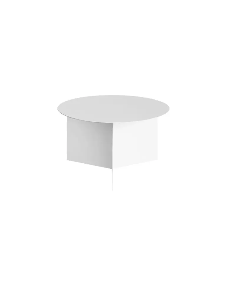 Couchtisch Slit - Weiß - Epoxid-lackierter Stahl - Designer Hay Studio