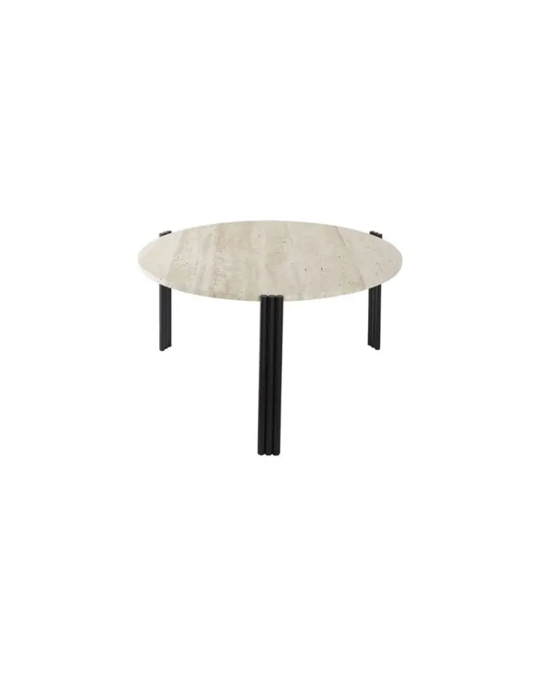 Couchtisch Tribus - Beige - Travertin Stein