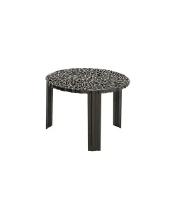 Couchtisch T-Table - Schwarz - PMMA - Designer Patricia Urquiola