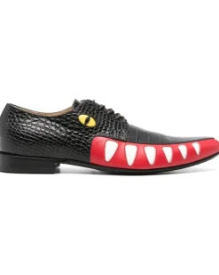 Crocodile Schuhe - Schwarz