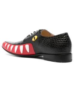 Crocodile Schuhe - Schwarz