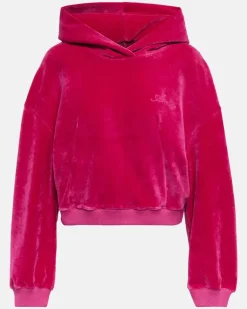 Cropped-Hoodie Rosa